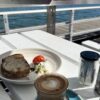 Coffee and breakfast beside the water at The Boathouse, Balmoral Beach.